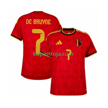 Billiga Fotbollströjor Belgien de bruyne 7 Hemma tröja WM 2026 Kortärmad